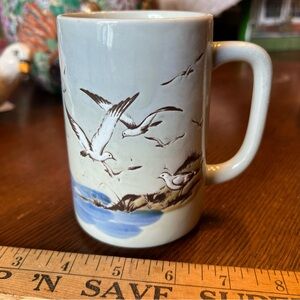 Otagiri Blue and White Seagull Mug